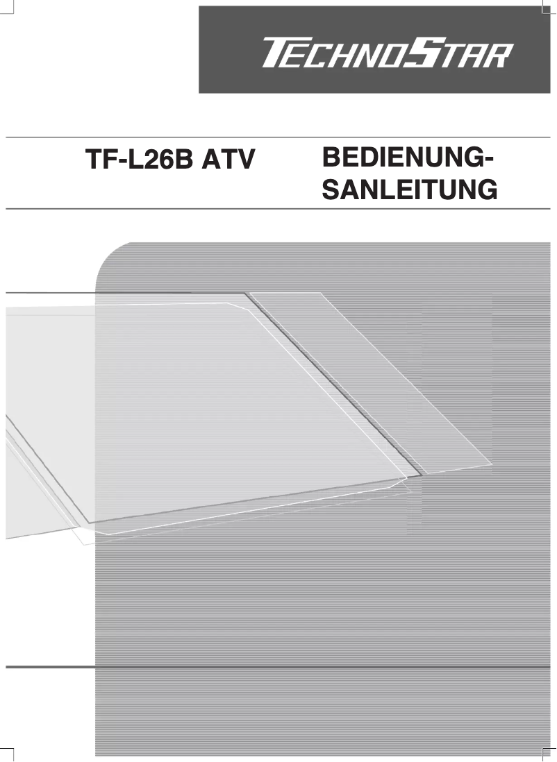 Page n°1 - Manuel utilisateur TechnoStar TF-L26B ATV