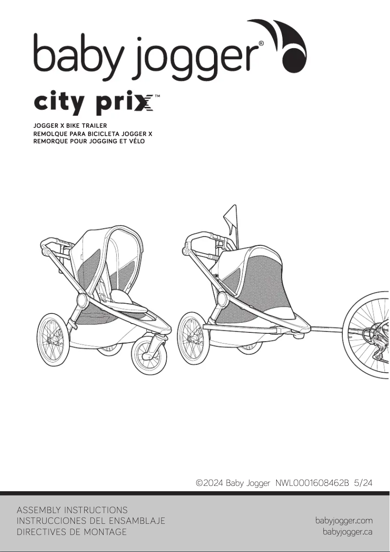 Page n°1 - Manuel utilisateur Baby Jogger City Prix