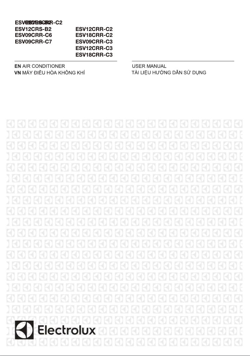 Page 1 de la notice Manuel utilisateur Electrolux ESV09CRR-C7