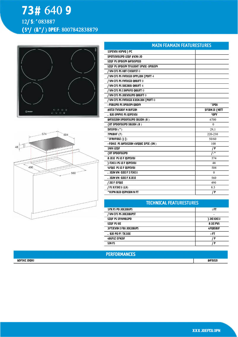 Image de la première page du manuel de l'appareil VRB 640 X