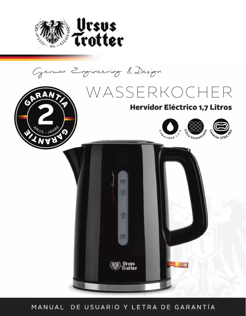 Image de la première page du manuel de l'appareil UT-MANLY17