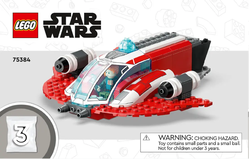 Page n°1 - Manuel utilisateur Lego Star Wars 75384