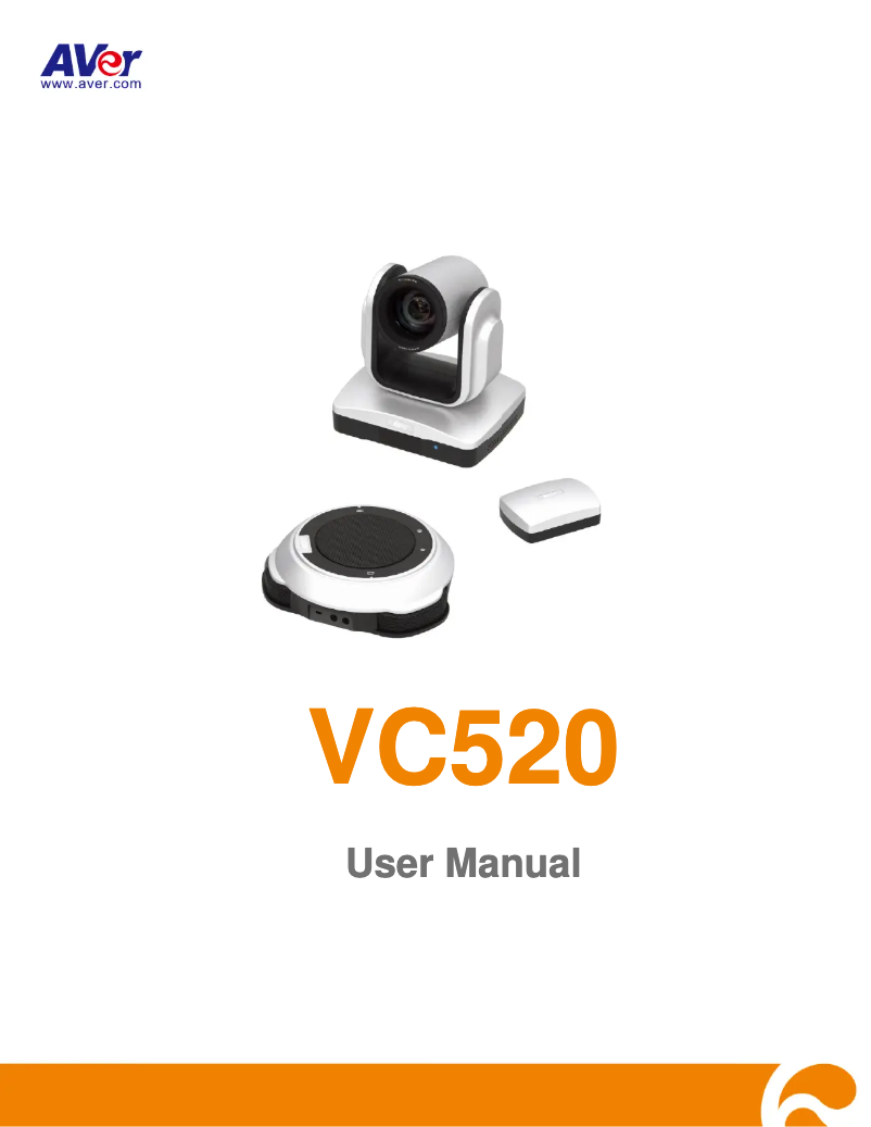 Image de la première page du manuel de l'appareil VC520+