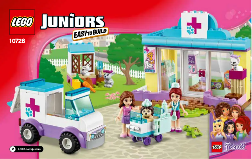 Page 1 de la notice Manuel utilisateur Lego Friends 10728