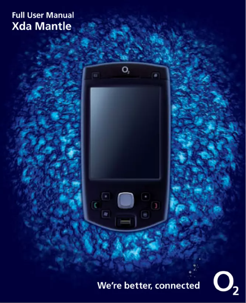 Page n°1 - Manuel utilisateur O2 XDA Mantle