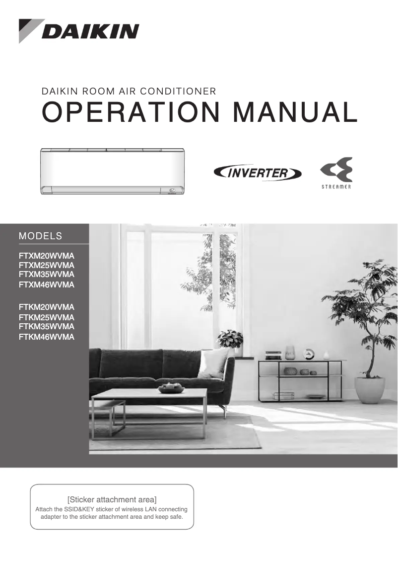Page 1 de la notice Manuel utilisateur Daikin Alira X FTXM60WVMA