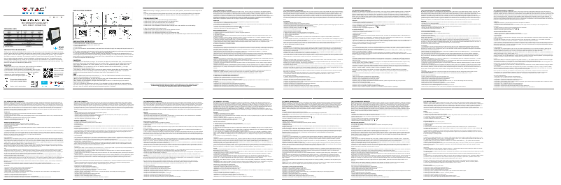 Page 1 de la notice Manuel utilisateur V-TAC VT-118S