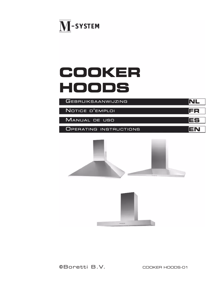 Page n°1 - Manuel utilisateur M-System MSDK 701