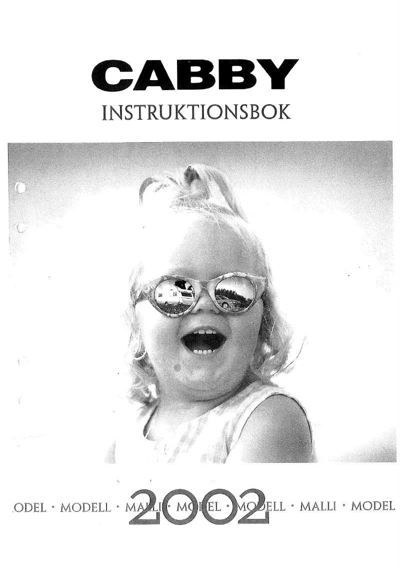 Page 1 de la notice Manuel utilisateur Cabby 2003