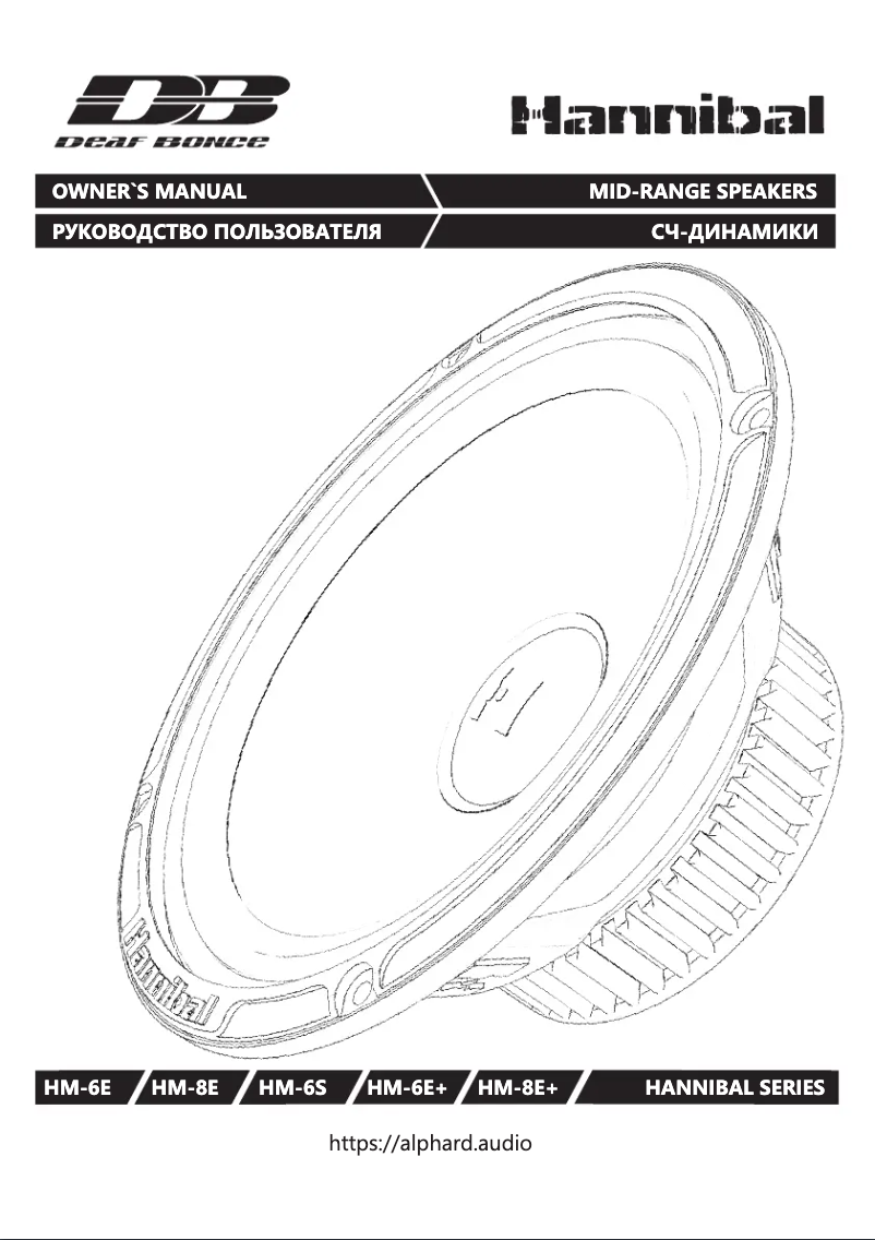 Page n°1 - Manuel utilisateur Deaf Bonce Hannibal HM-8E