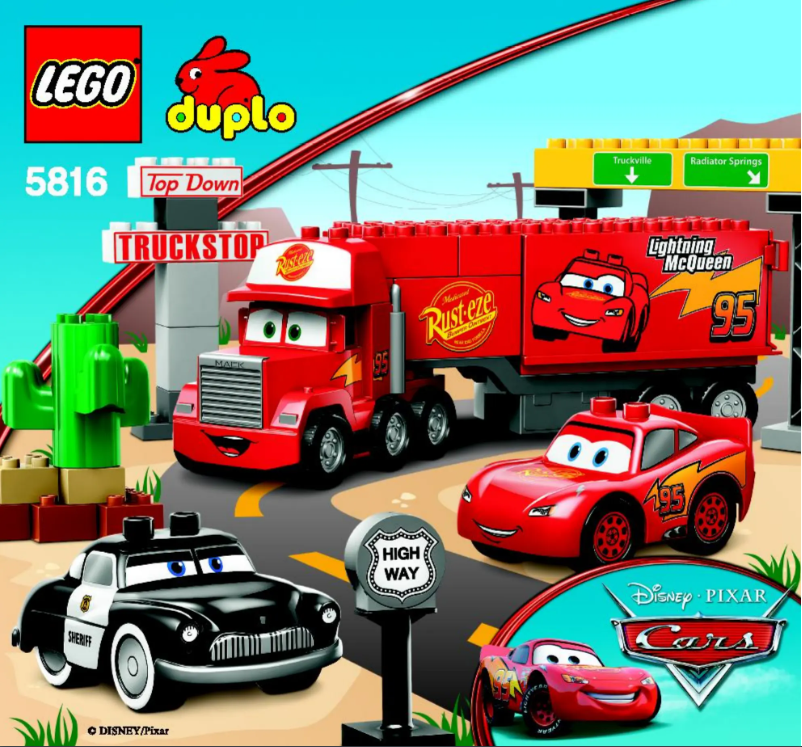 Page n°1 - Manuel utilisateur Lego Mack's Road Trip