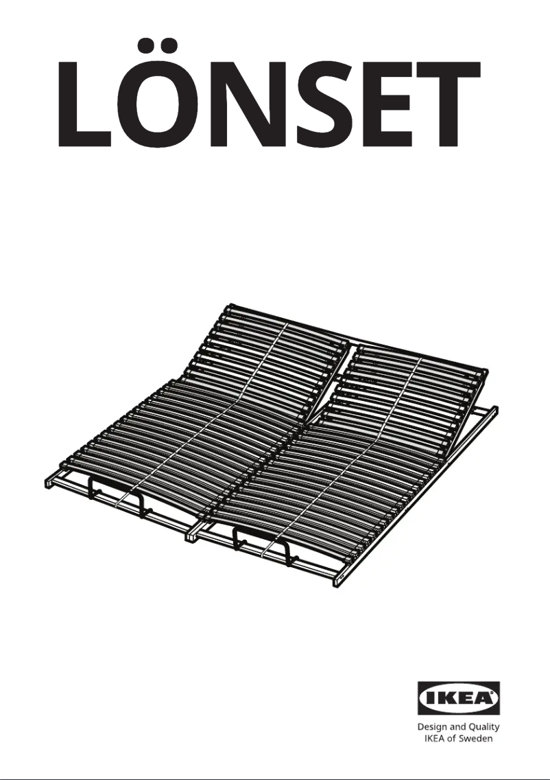 Image de la première page du manuel de l'appareil LÖNSET 102.783.37