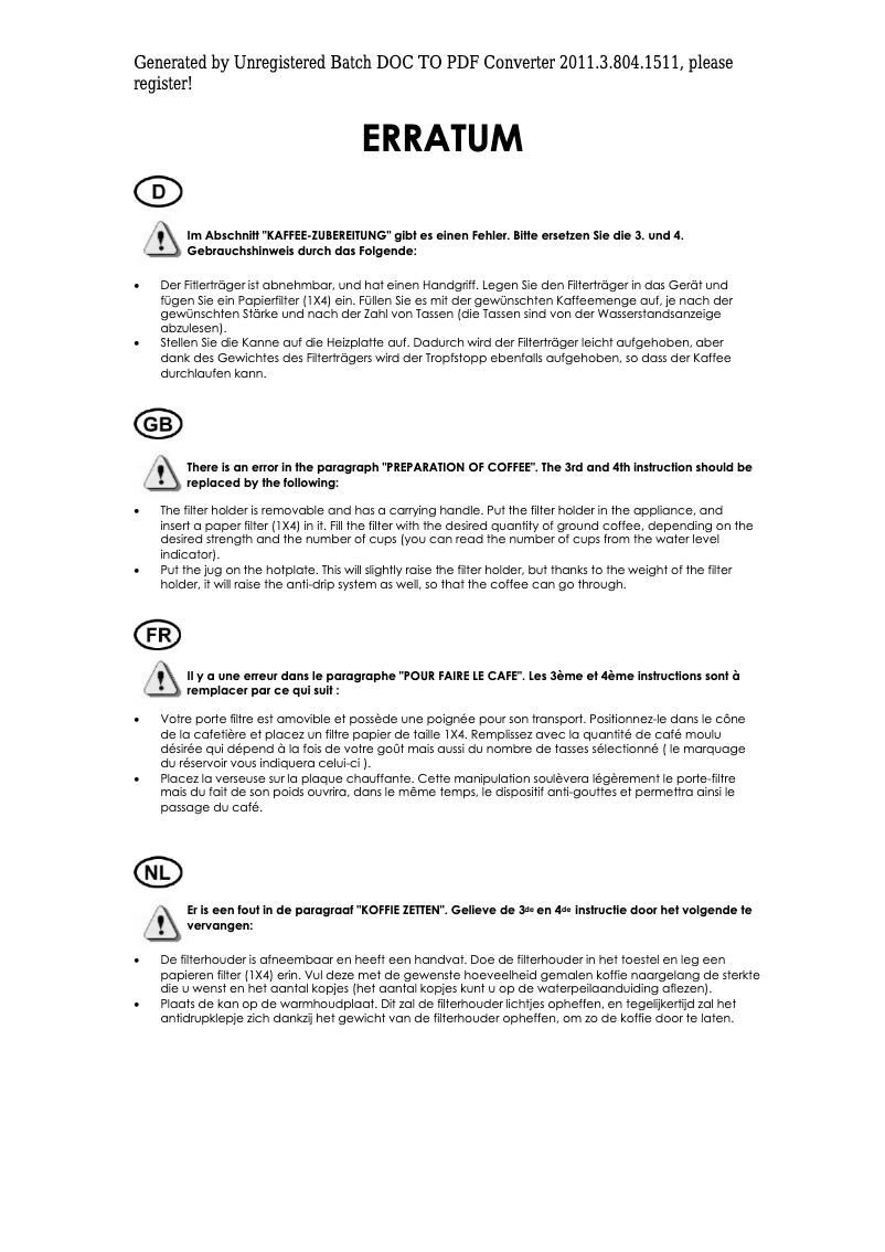 Page 1 de la notice Manuel utilisateur Team KM 12 T