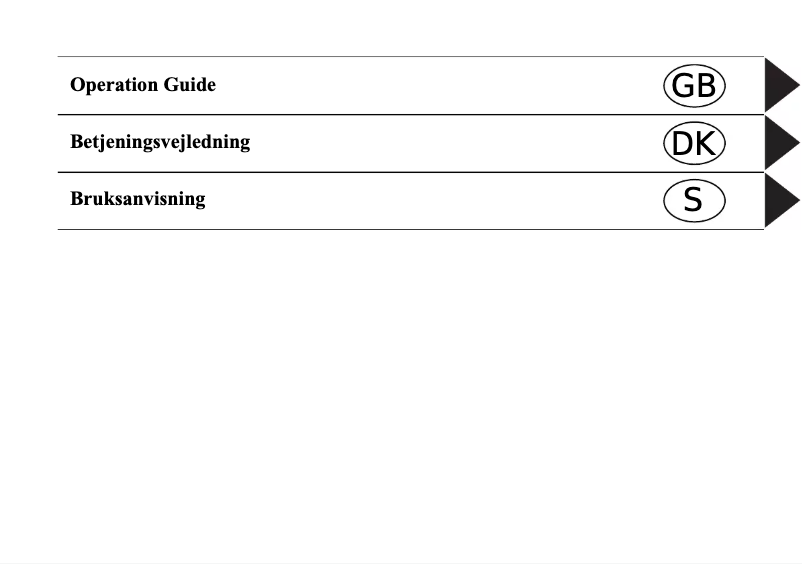 Page n°1 - Manuel utilisateur Becker Mexico 7948