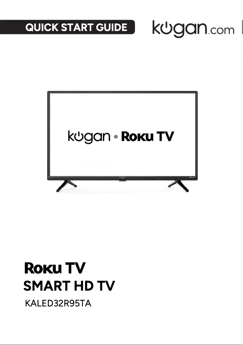 Image de la première page du manuel de l'appareil KALED32R95TA