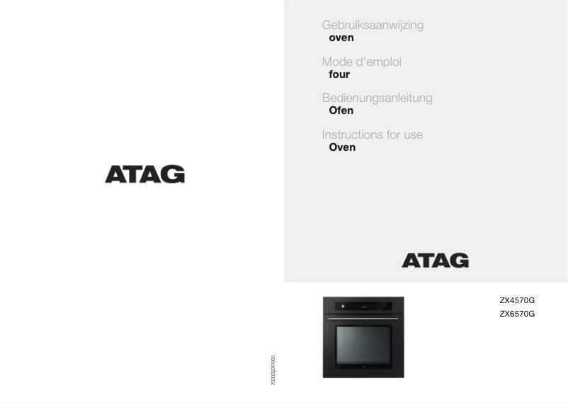 Image de la première page du manuel de l'appareil ZX6570G