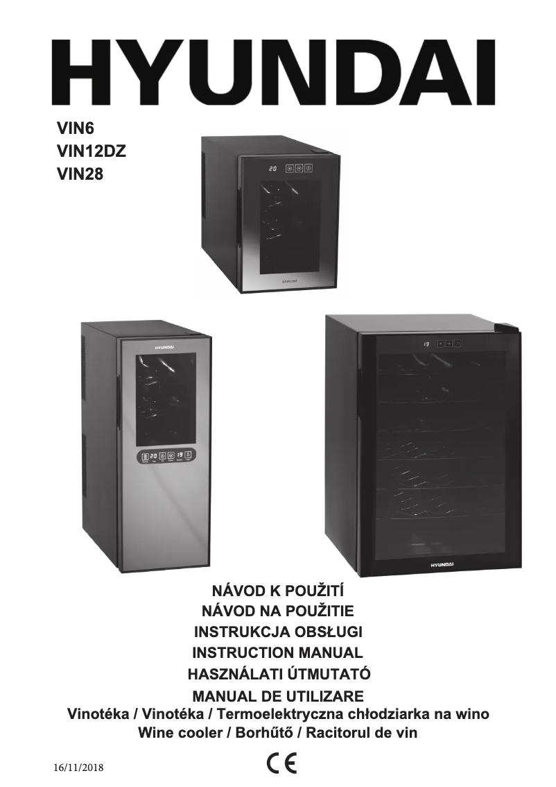 Page 1 de la notice Manuel utilisateur Hyundai VIN 12 DZ