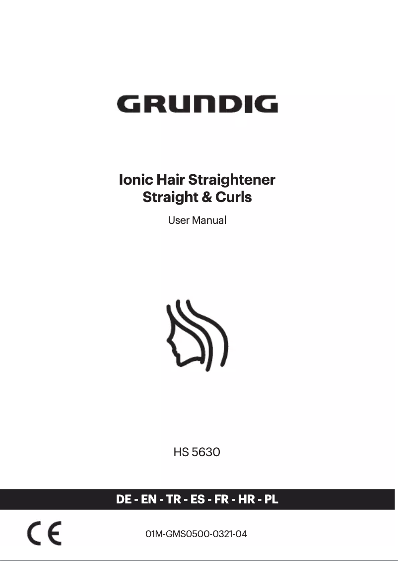 Page 1 de la notice Manuel utilisateur Grundig HS 5630