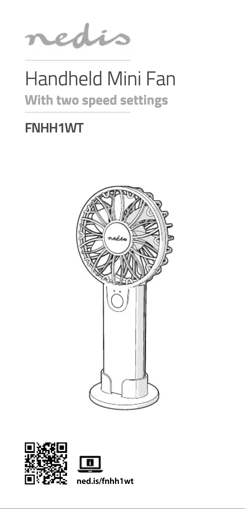 Page 1 de la notice Manuel utilisateur Nedis FNHH1WT