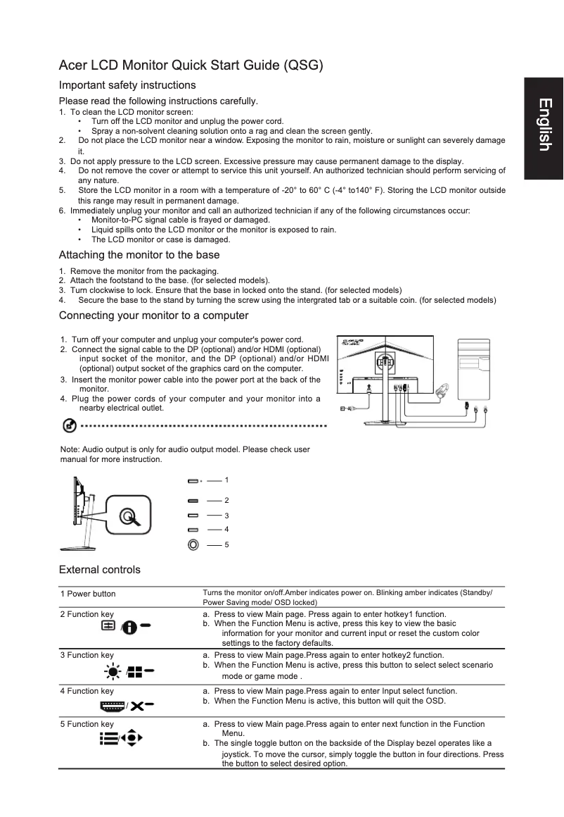 Imagen de la primera página del manual del dispositivo CP1241YV