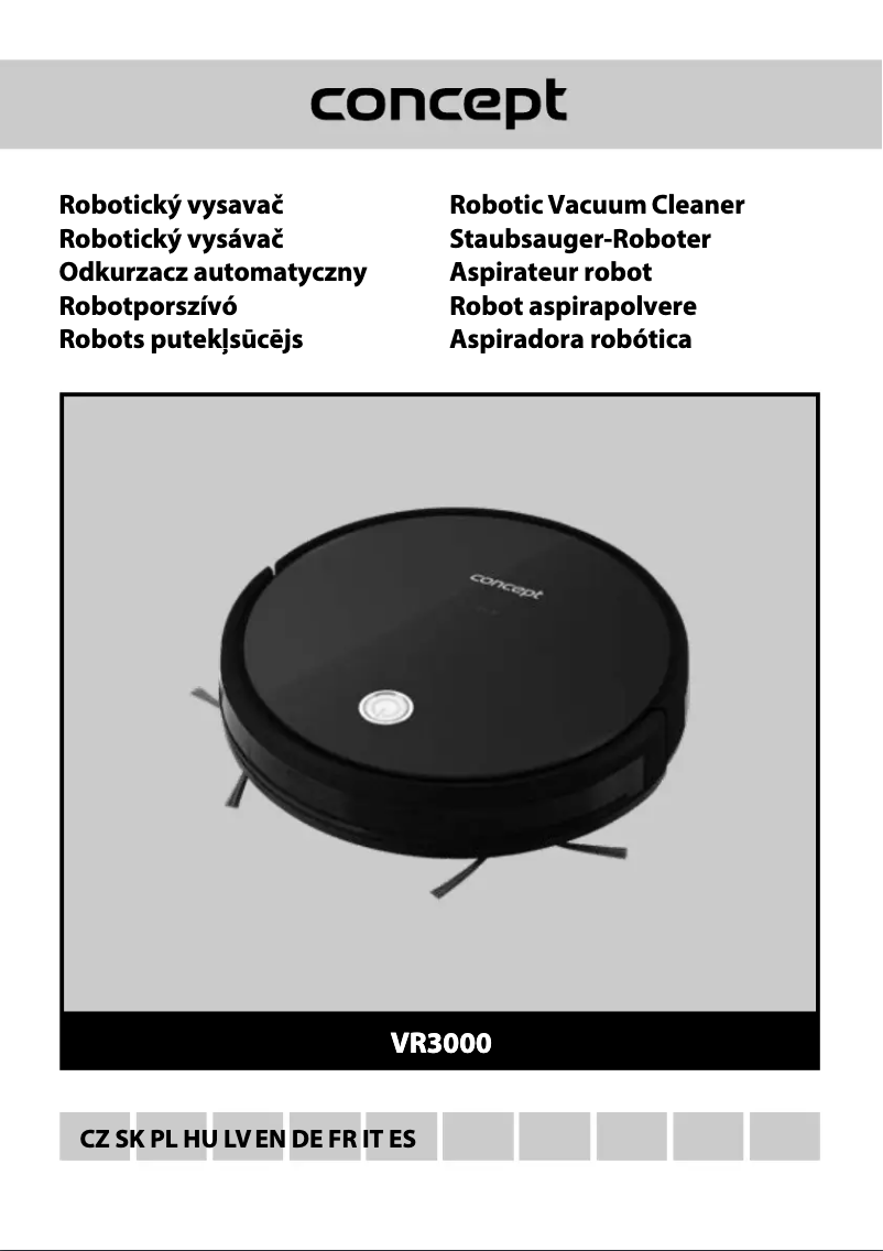 Page n°1 - Manuel utilisateur Concept Real Force VR3000