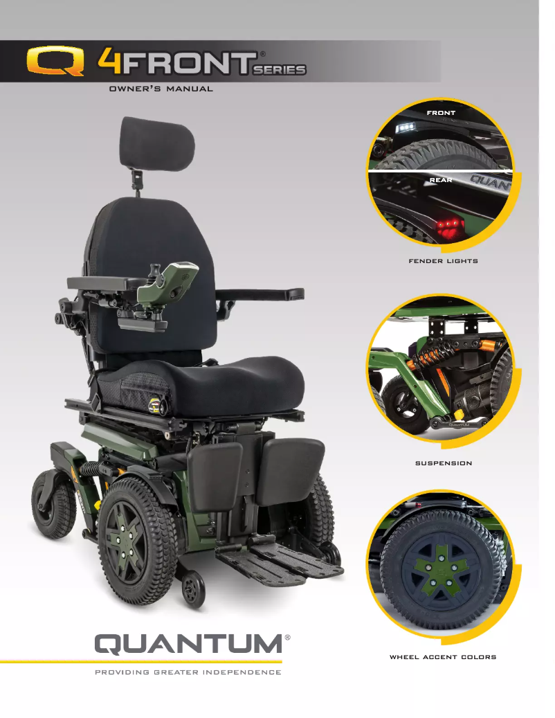 Página 1 del manual Manual de usuario Quantum 4Front 2 HD