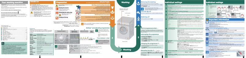 Page n°1 - Manuel utilisateur Smeg WML148UK