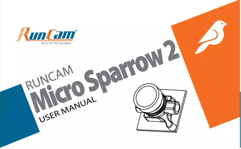 Page n°1 - Manuel utilisateur Runcam Micro Sparrow 2