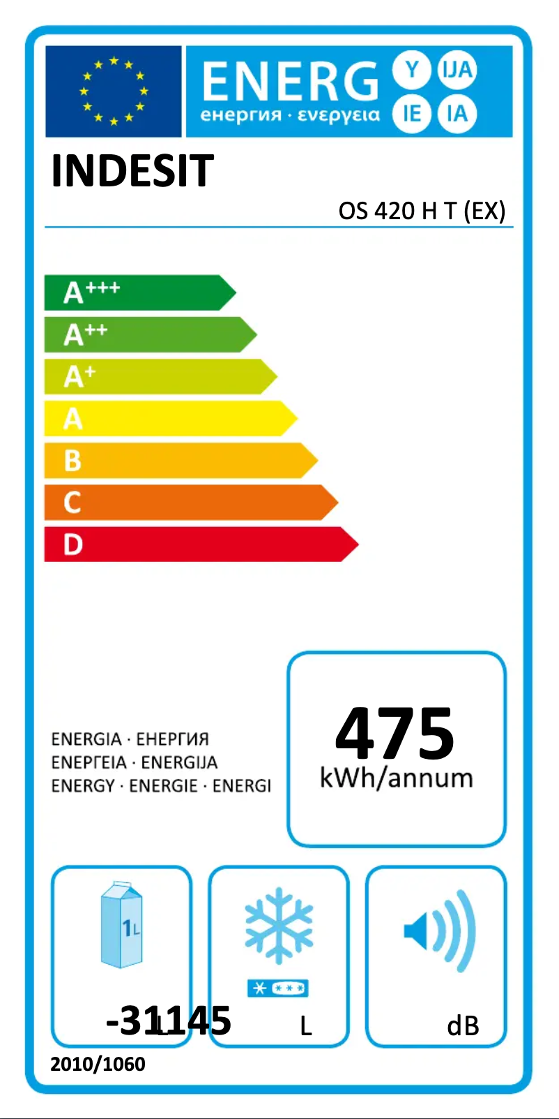 Image de la première page du manuel de l'appareil OS 420 H T (EX)