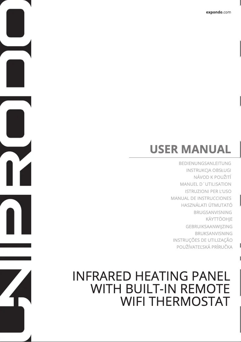 Page n°1 - Manuel utilisateur Uniprodo UNI_IHP_01