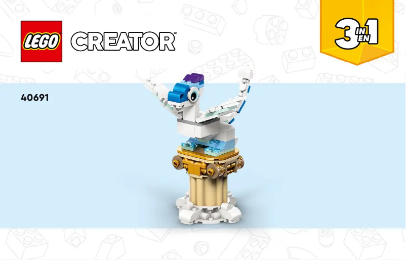 Page n°1 - Manuel utilisateur Lego Creator 40691