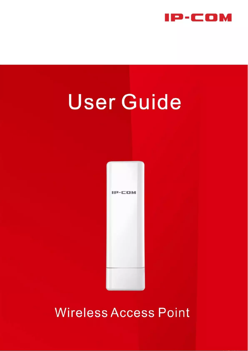 Page 1 de la notice Manuel utilisateur IP-COM AP515