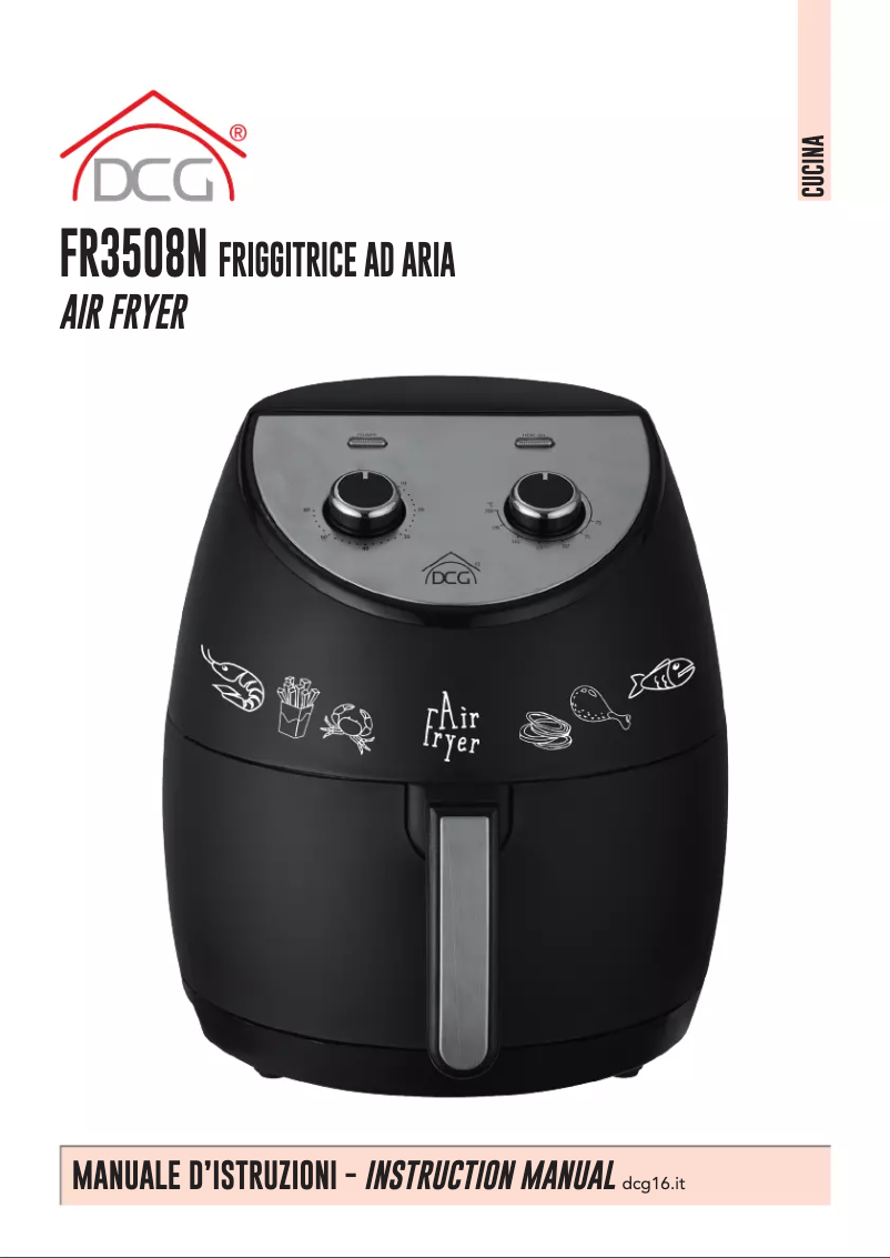 Page 1 de la notice Manuel utilisateur DCG FR3508N