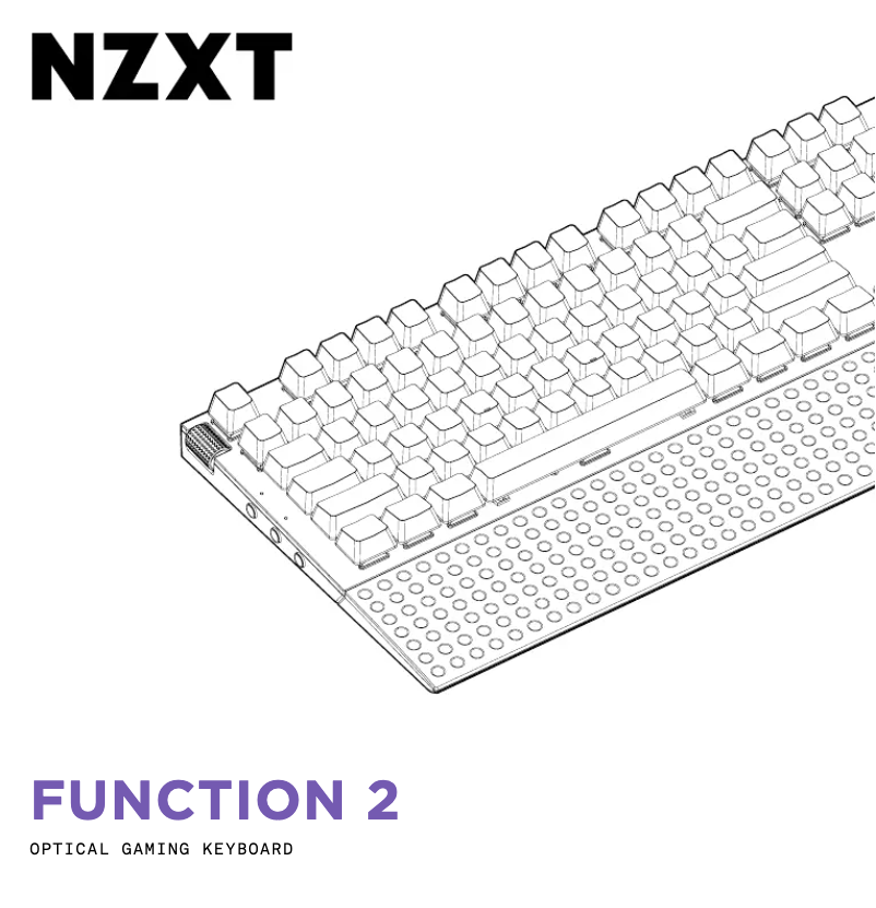 Page n°1 - Manuel utilisateur NZXT Function 2