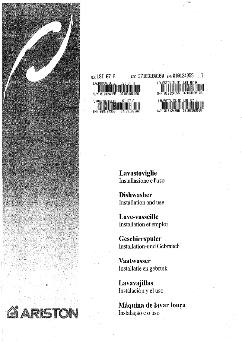 Image de la première page du manuel de l'appareil LSI 67 A