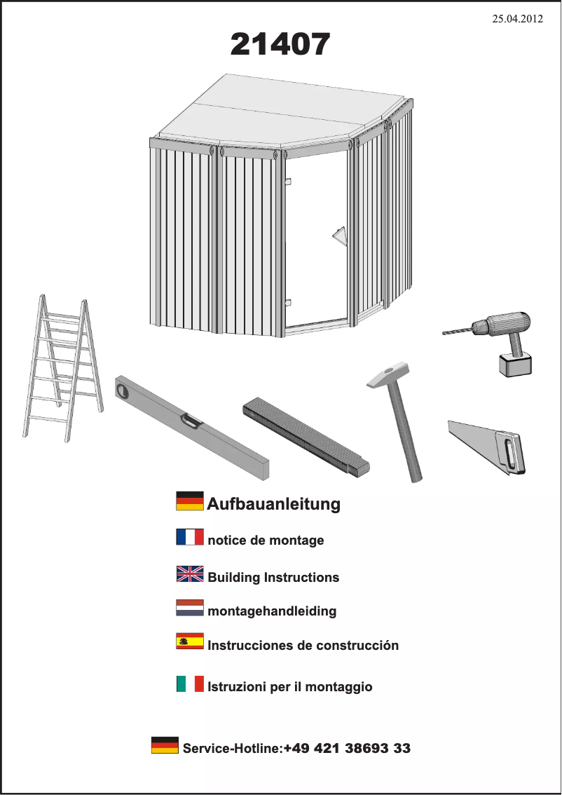 Image de la première page du manuel de l'appareil Simara 1