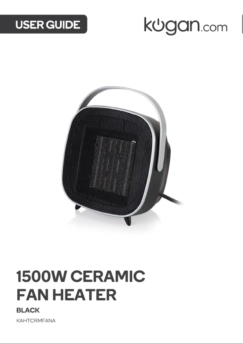 Page 1 de la notice Manuel utilisateur Kogan KAHTCRMFANA