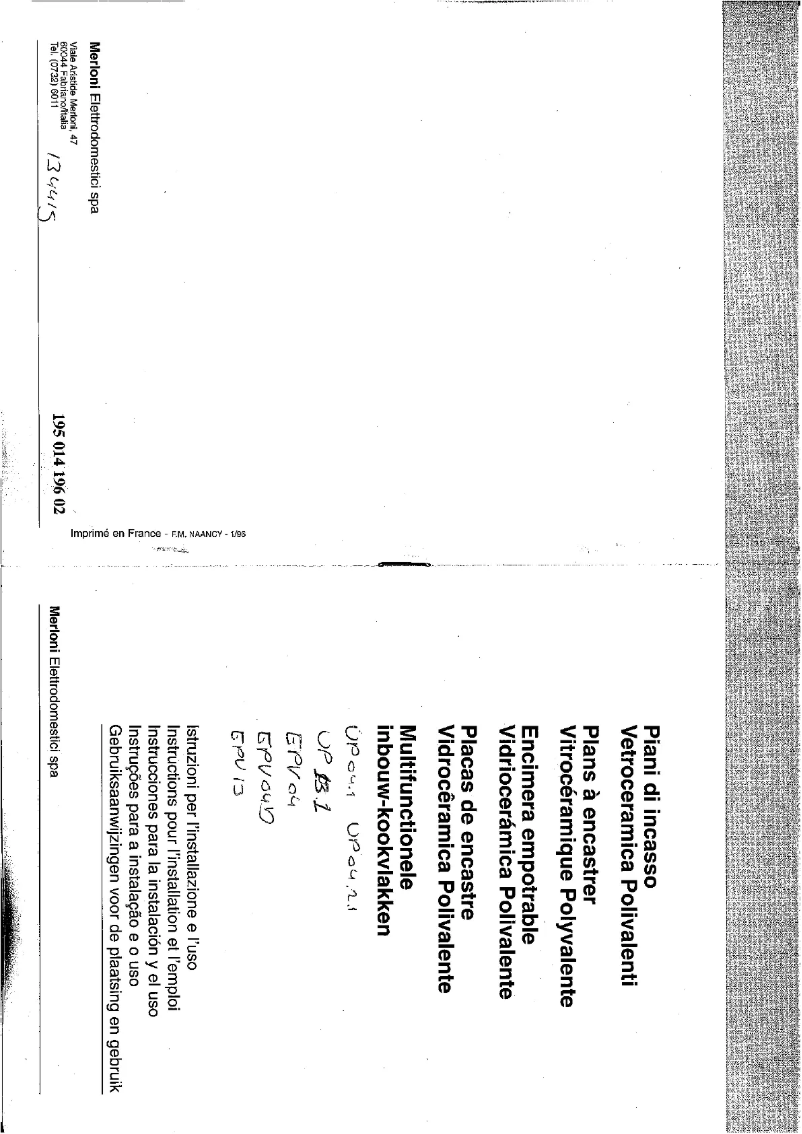 Imagen de la primera página del manual del dispositivo VP 04.2.1