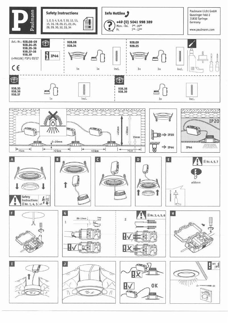 Imagen de la primera página del manual del dispositivo 938.36