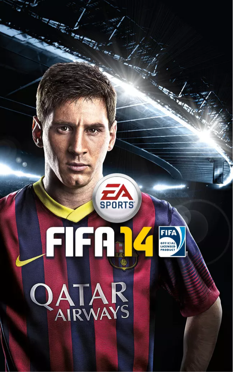Image de la première page du manuel de l'appareil Fifa 14 (Playstation 4)