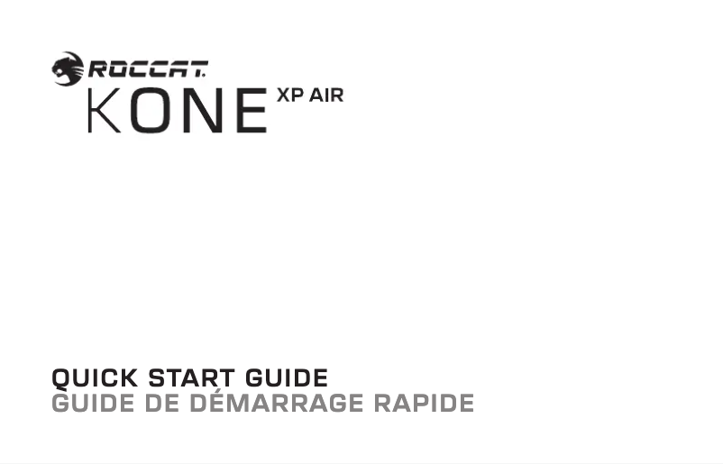 Imagen de la primera página del manual del dispositivo Kone XP Air