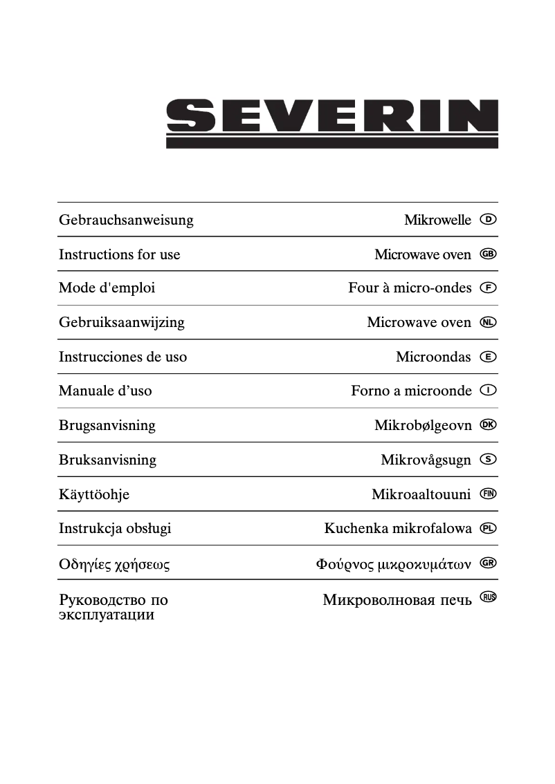 Image de la première page du manuel de l'appareil MW 7848