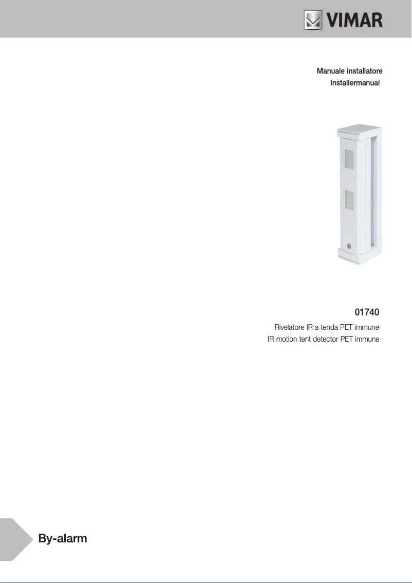 Page 1 de la notice Manuel utilisateur Vimar 01740