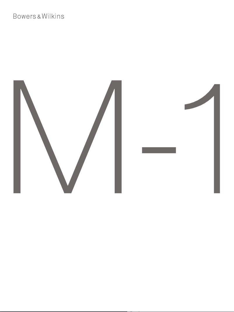 Página 1 del manual Manual de usuario Bowers & Wilkins MT-50
