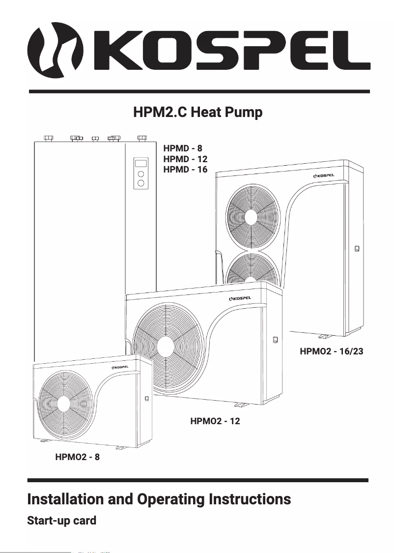 Image de la première page du manuel de l'appareil HPM2.C-12