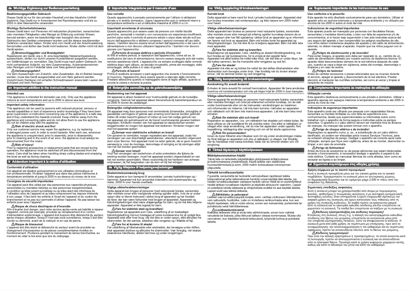 Page n°1 - Manuel utilisateur Bosch MSM6B7RE