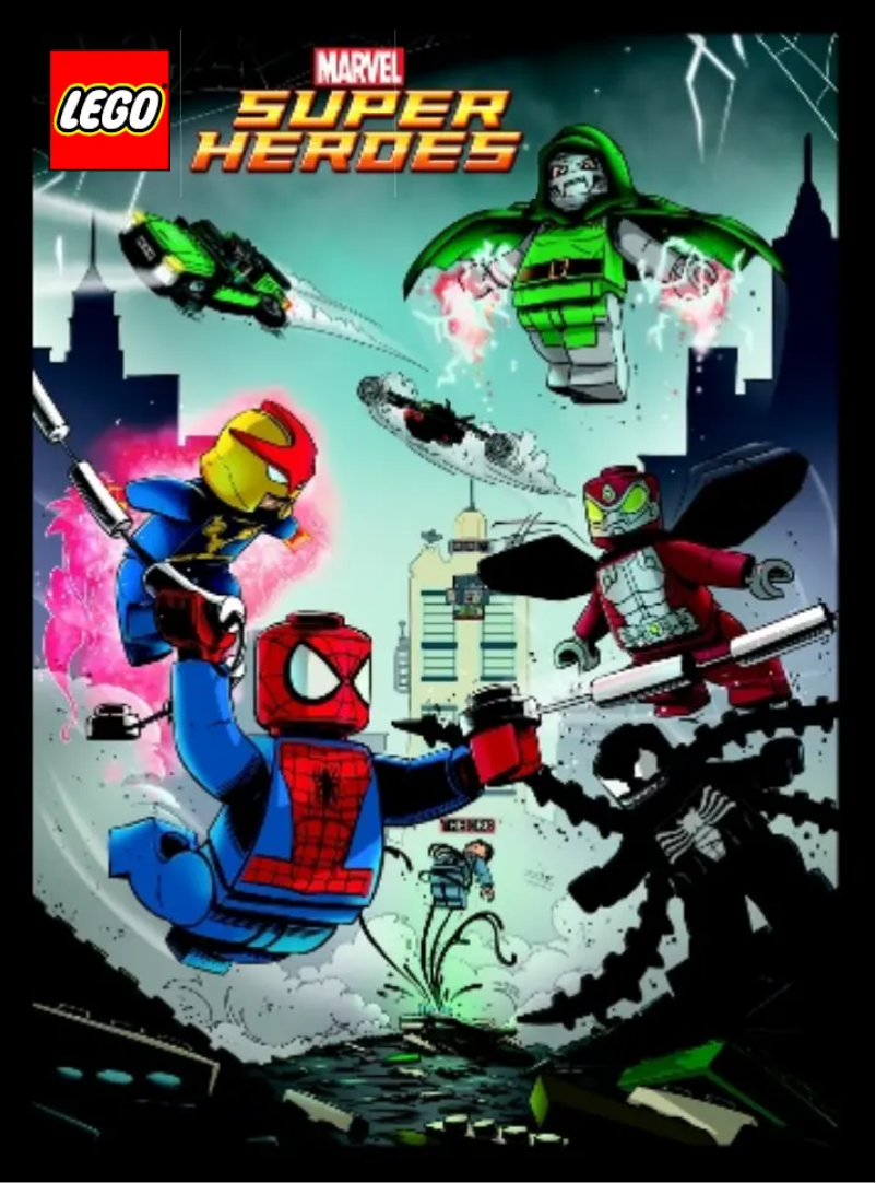 Page n°1 - Consignes visuelles Lego Marvel 76004