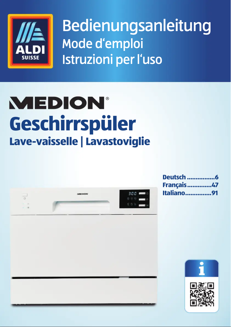 Image de la première page du manuel de l'appareil MD 37227