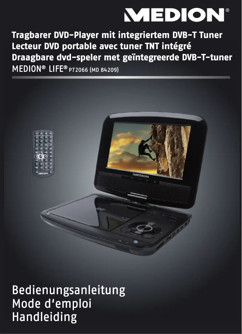 Page 1 de la notice Manuel utilisateur Medion MD 84209 LIFE P72066