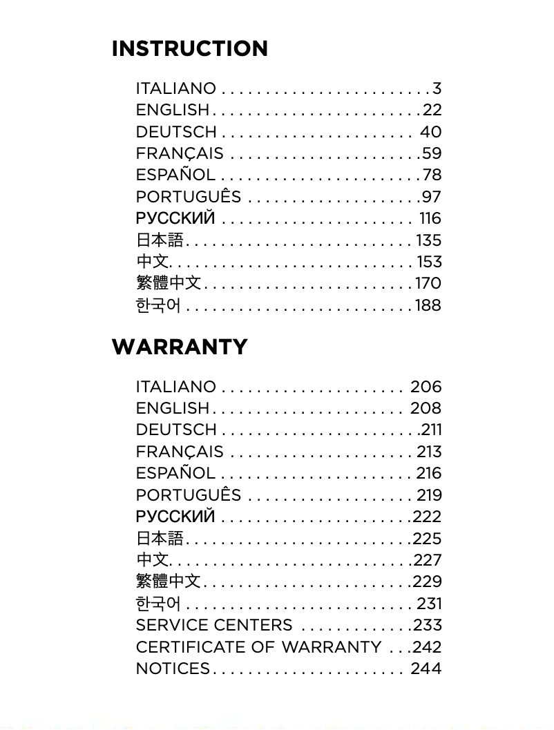 Image de la première page du manuel de l'appareil Chronograph AR11201